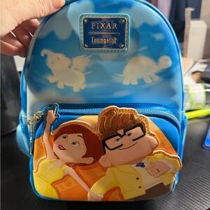 Loungefly Pixar Up Backpack - Blue and Orange